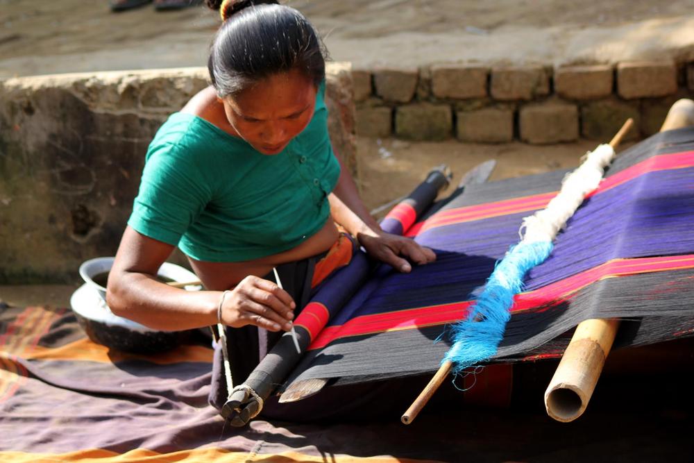 Tribal life in Bangladesh. 