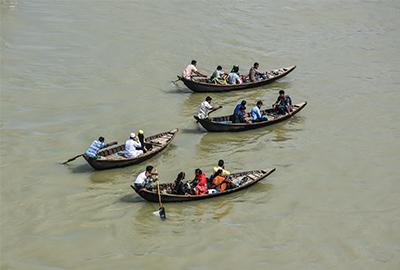 Exploring River Life and Surroundings 